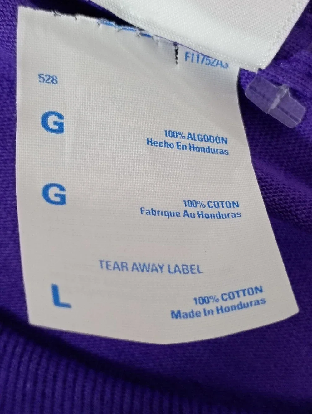 Majestic Los Angeles Lakers LeBron James #23 Purple T-Shirt Men's Large NWT.